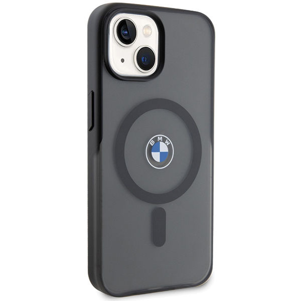 BMW - Hardcase IML Signature MagSafe (BMHMP15MDSLK) - iPhone 15 Plus - Black