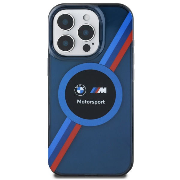 BMW - Hardcase Motorsport IML Circle MagSafe (BMHMP16L23HTPUV) - iPhone 16 Pro - Navy Blue