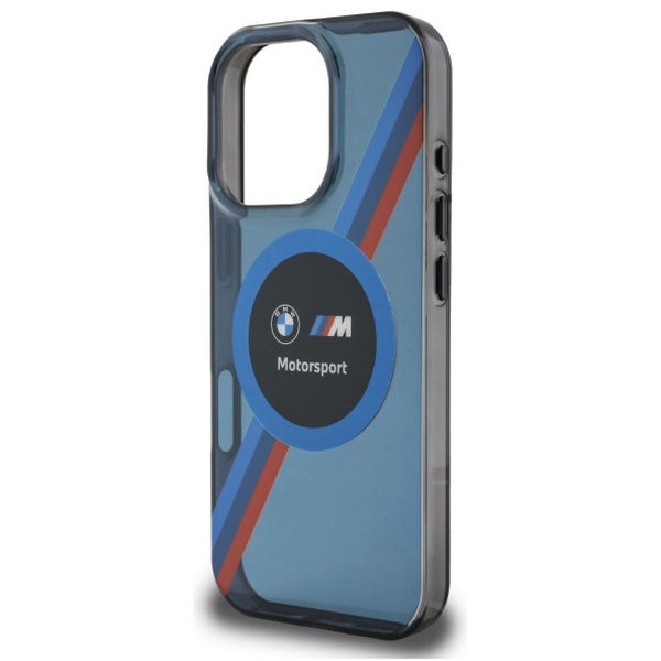 BMW - Hardcase Motorsport IML Circle MagSafe (BMHMP16L23HTPUV) - iPhone 16 Pro - Navy Blue