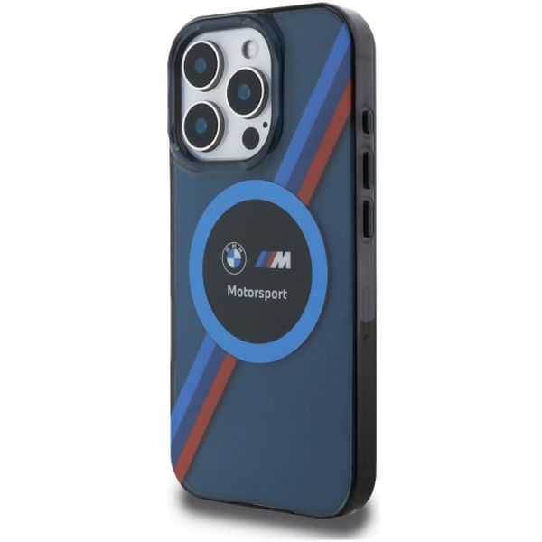 BMW - Hardcase Motorsport IML Circle MagSafe (BMHMP16X23HTPUV) - iPhone 16 Pro Max - Navy Blue