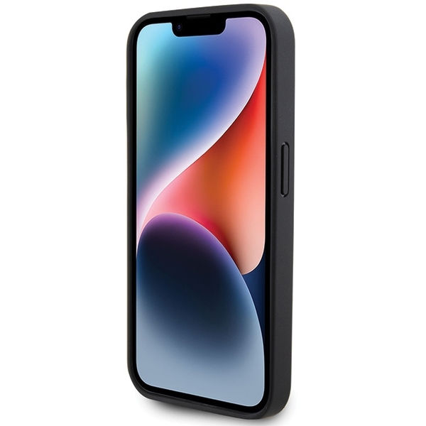 BMW - Leather Carbon MagSafe (BMHMP15L22NBCK) - iPhone 15 Pro - Black