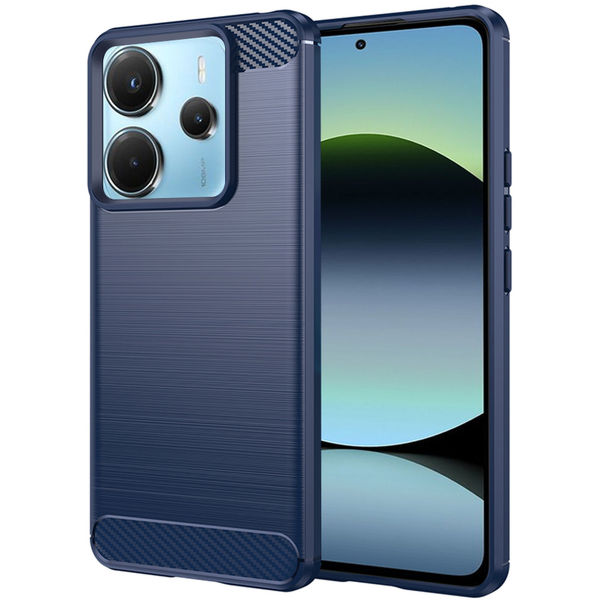 Techsuit - Carbon Silicone - Xiaomi Redmi Note 14 4G - Blue