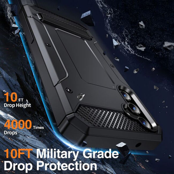 Techsuit - Hybrid Armor - Samsung Galaxy A56 5G - Black