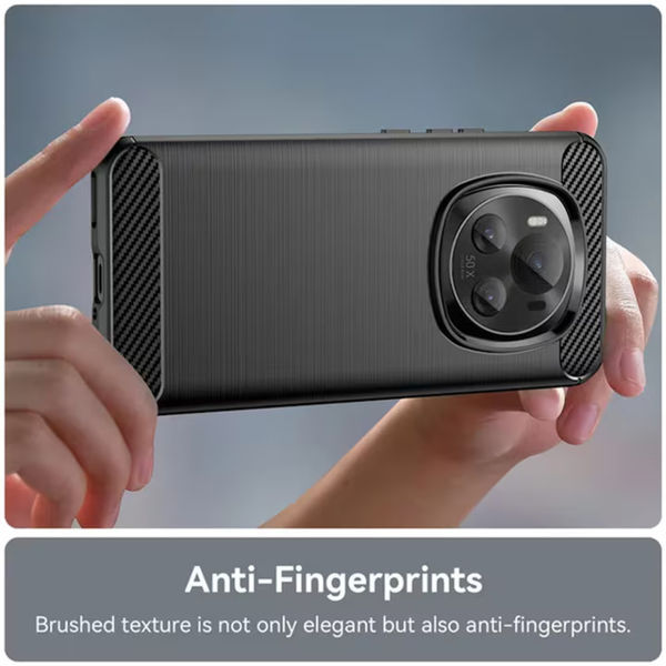 Techsuit - Carbon Silicone - Honor X9c Smart - Black