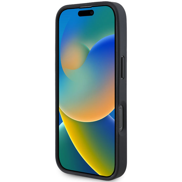 BMW - Hardcase Perforated M Perf. Tricolor Printed Stripes MagSafe (BMHMP16X23PUPTK) - iPhone 16 Pro Max - Black