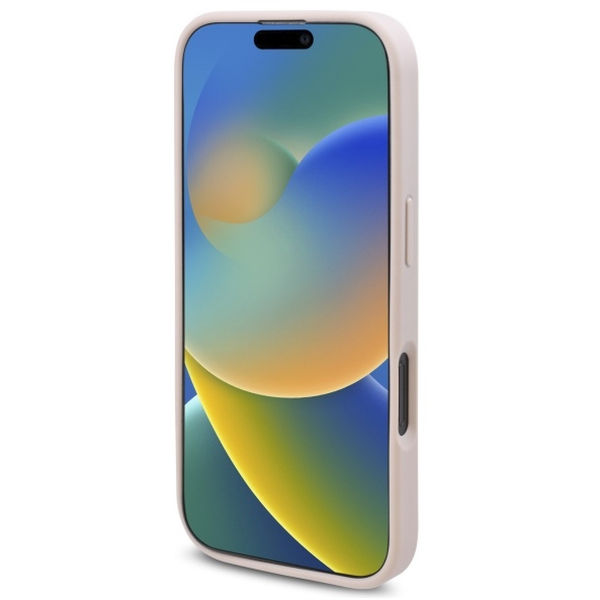 Guess - Hardcase 4G Flower Print MagSafe (GUHMP16XP4ROPEMCP) - iPhone 16 Pro Max - Pink