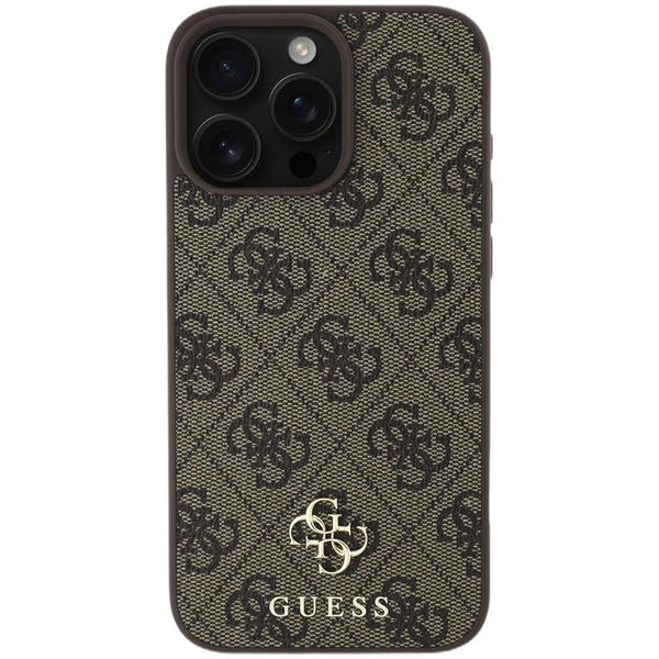 Guess - Hardcase 4G Classic MagSafe (GUHMP16XP4SM4MW) - iPhone 16 Pro Max - Brown