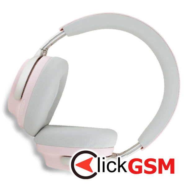 Guess - Wireless Headphones Metal Script Logo (GUBHC22PSBCSMP) - Bluetooth, ANC, On-ear - Pink