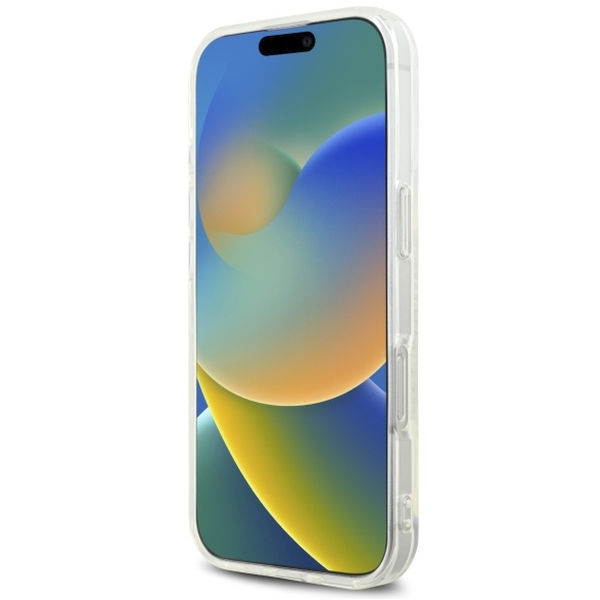 Karl Lagerfeld - IML Rhinestones (KLHCP16XHKHDCELT) - iPhone 16 Pro Max - Transparent Karl Head