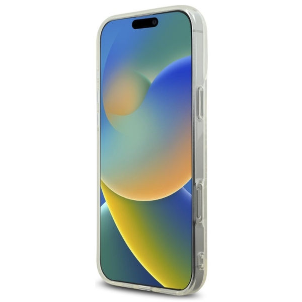 Karl Lagerfeld - IML Rhinestones (KLHCP16XHKLSTDCT) - iPhone 16 Pro Max - Transparent Logo