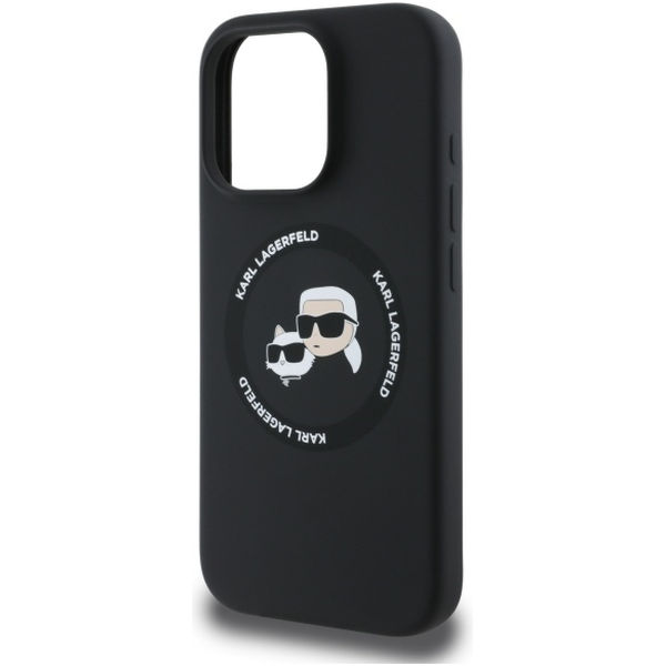Karl Lagerfeld - Silicone MagSafe (KLHMP16XSKCHTCK) - iPhone 16 Pro Max - Karl&Choupette Head