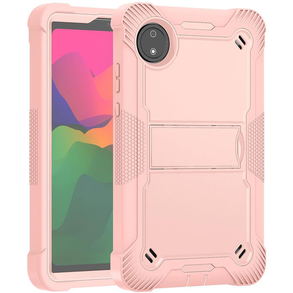 Techsuit - Rugged TabShell + Screen Protector - Xiaomi Redmi Pad SE 4G 8.7 - Rose Gold