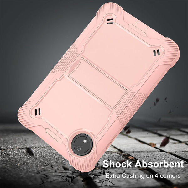 Techsuit - Rugged TabShell + Screen Protector - Xiaomi Redmi Pad SE 4G 8.7 - Rose Gold