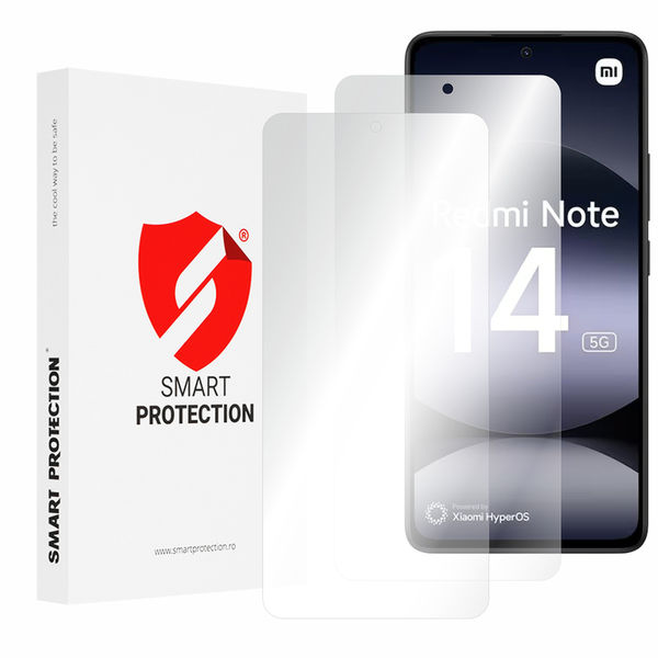 Smart Protection - Premium Classic (2 pack) - Xiaomi Redmi Note 14 4G / 5G - Clear