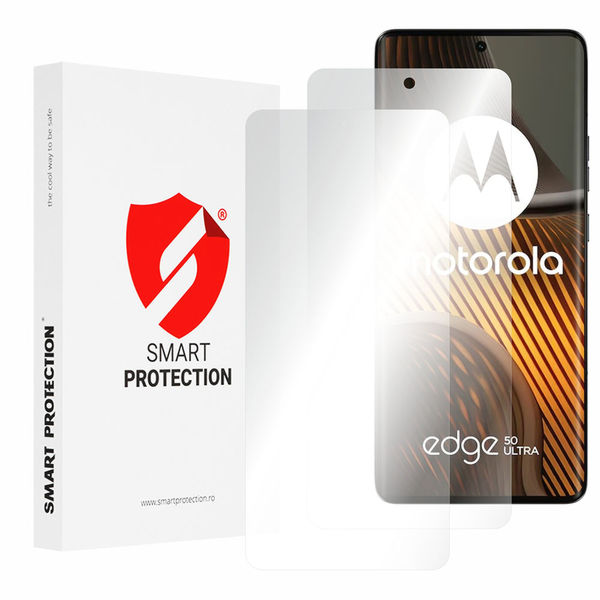 Smart Protection - Premium Classic (2 pack) - Motorola Edge 50 Ultra - Clear