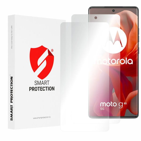 Smart Protection - Premium Classic (2 pack) - Motorola Moto G85 - Clear