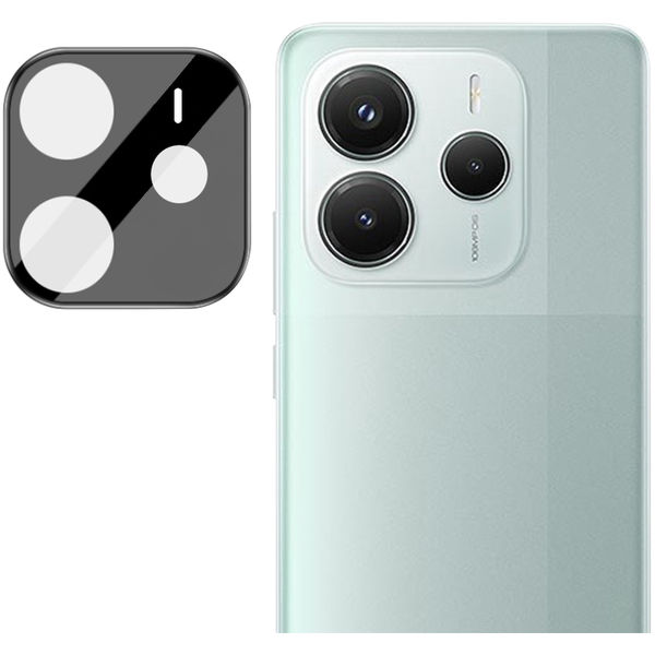 Techsuit - Full Camera Glass - Xiaomi Redmi Note 14 5G - Black