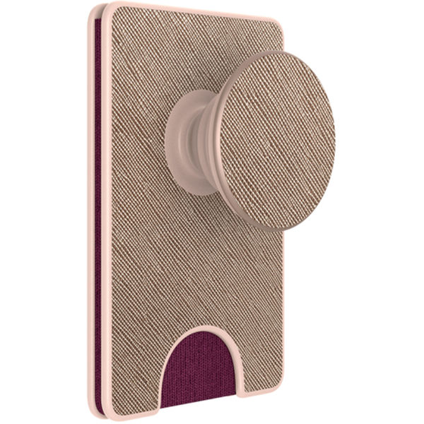 PopSockets - PopWallet - Saffiano Rose Gold