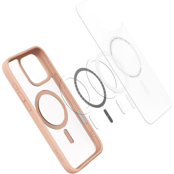 Spigen - Ultra Hybrid T MagSafe - iPhone 16 Pro - Frost Rose Titanium