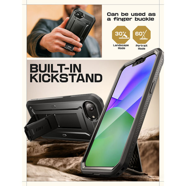 Supcase - Unicorn Beetle Pro - iPhone 16e - Black