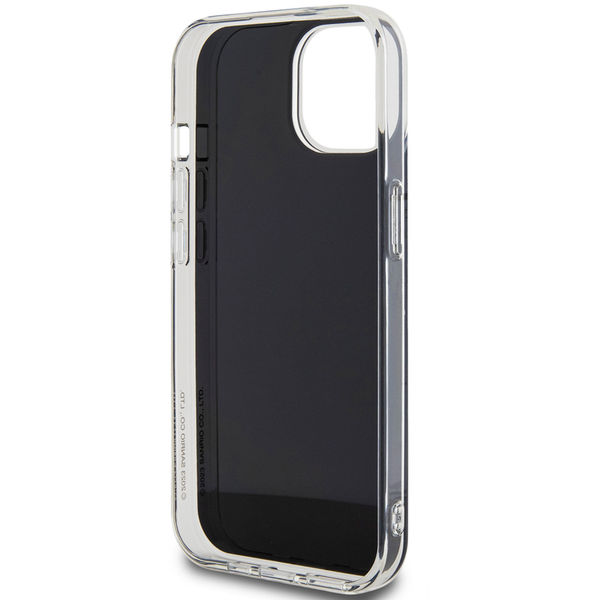 Hello Kitty - Hardcase IML Kitty Face (HKHCP15SHKHLK) - iPhone 15 - Black