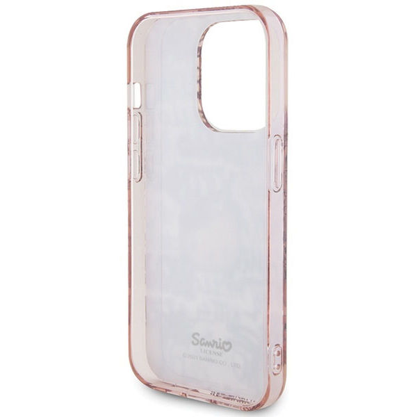 Hello Kitty - Hardcase IML Tags Graffiti (HKHCP15LHDGPTP) - iPhone 15 Pro - Pink