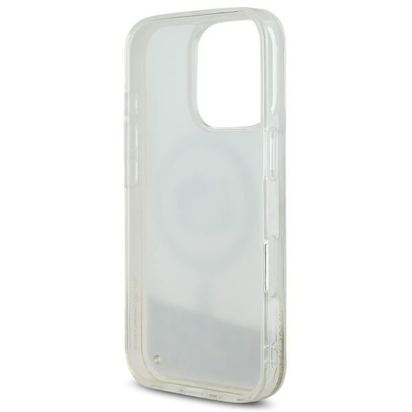 Hello Kitty - Hardcase Liquid Glitter Fever MagSafe (HKHMP16XLGDIH) - iPhone 16 Pro Max - White/Gold