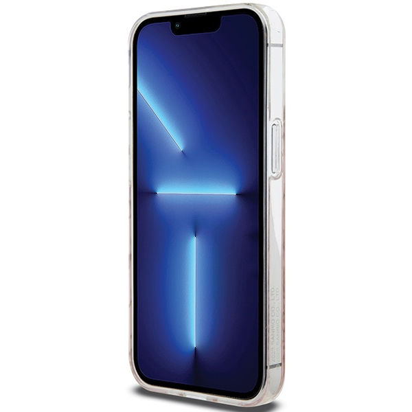 Hello Kitty - Hardcase IML Gradient Electrop Crowded Kitty Head (HKHCP15LHCHPEP) - iPhone 15 Pro - Pink