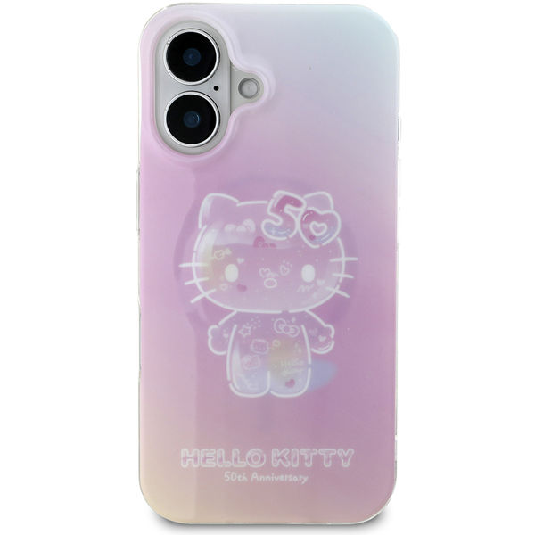 Hello Kitty - Hardcase IML 50TH Anniversary MagSafe (HKHMP16SH50AP) - iPhone 16 - Pink