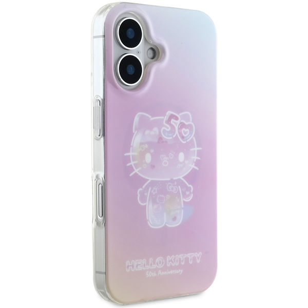 Hello Kitty - Hardcase IML 50TH Anniversary MagSafe (HKHMP16SH50AP) - iPhone 16 - Pink