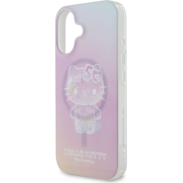 Hello Kitty - Hardcase IML 50TH Anniversary MagSafe (HKHMP16SH50AP) - iPhone 16 - Pink