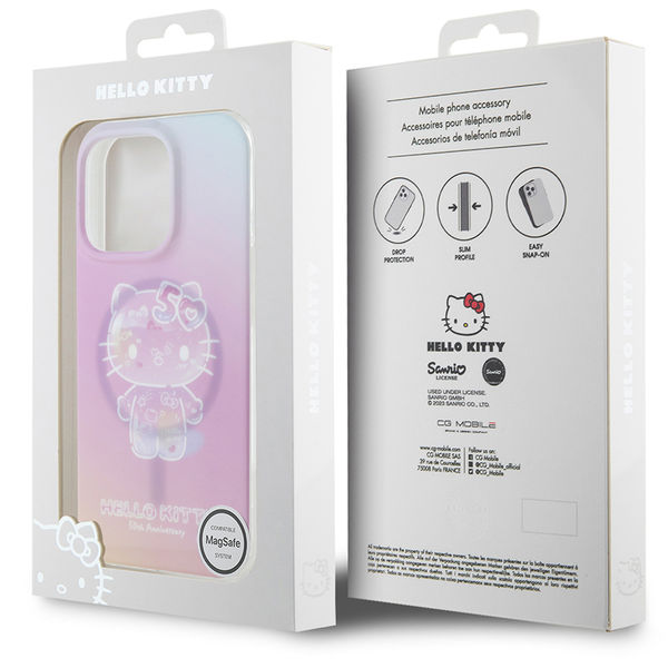 Hello Kitty - Hardcase IML 50TH Anniversary MagSafe (HKHMP16XH50AP) - iPhone 16 Pro Max - Pink