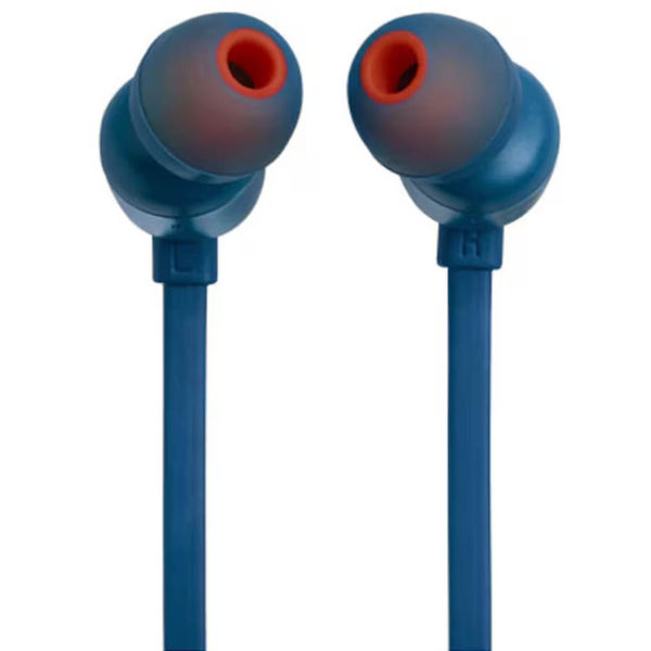 JBL - Wired Earphones 310C - Type-C, Hi-Res Audio, Pure Bass Sound, 3 Buttons Remote with Microphone - Blue