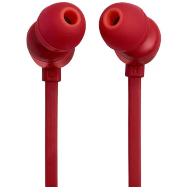 JBL - Wired Earphones 310C - Type-C, Hi-Res Audio, Pure Bass Sound, 3 Buttons Remote with Microphone - Red