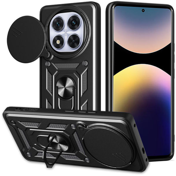 Techsuit - CamShield Series - Xiaomi Redmi Note 14 Pro 4G / Poco F7 - Black