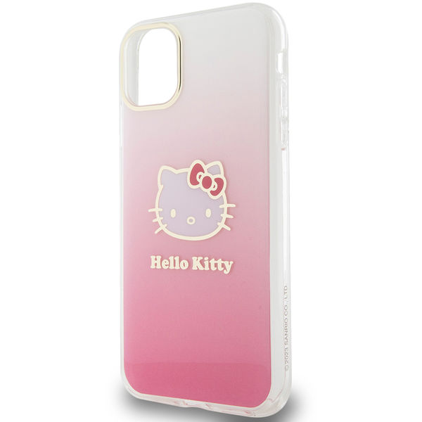 Hello Kitty - Hardcase IML Gradient Electrop Kitty Head (HKHCN61HDGKEP) - iPhone 11 - Pink