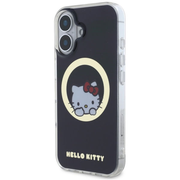 Hello Kitty - Hardcase IML Sweet Kitty MagSafe (HKHMP16SHSWKK) - iPhone 16 - Black