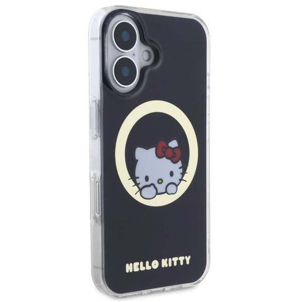 Hello Kitty - Hardcase IML Sweet Kitty MagSafe (HKHMP16SHSWKK) - iPhone 16 - Black