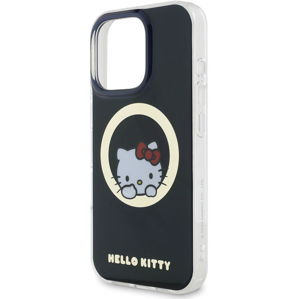 Hello Kitty - Hardcase IML Sweet Kitty MagSafe (HKHMP16LHSWKK) - iPhone 16 Pro - Black