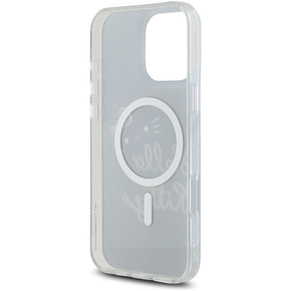 Hello Kitty - Hardcase IML Golden Diva MagSafe (HKHMP16XHGDIK) - iPhone 16 Pro Max - Black