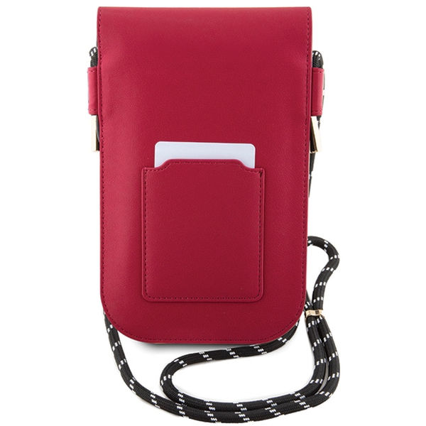 Hello Kitty - Leather Daydreaming Cord (HKOWBSKCDKP) - Phone Pouch, Crossbody - Pink