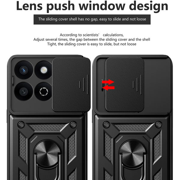 Techsuit - CamShield Series - Xiaomi Poco X7 Pro - Black