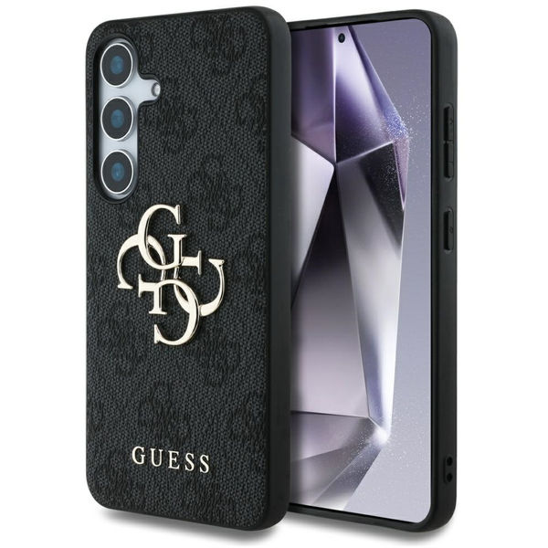 Guess - Hardcase 4G Big Metal Logo (GUHCS25M4GMGGR) - Samsung Galaxy S25 Plus - Black