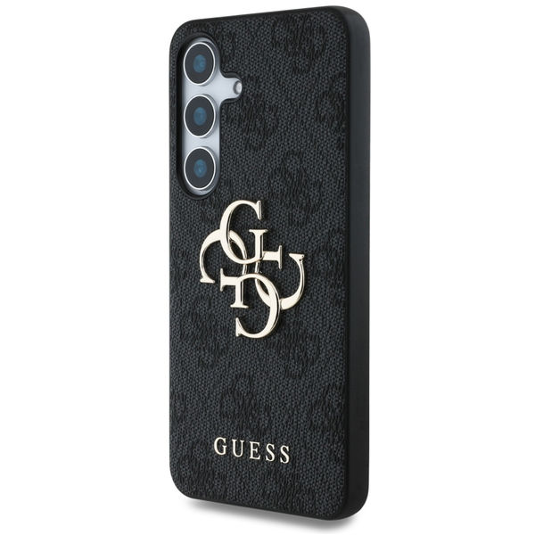 Guess - Hardcase 4G Big Metal Logo (GUHCS25M4GMGGR) - Samsung Galaxy S25 Plus - Black
