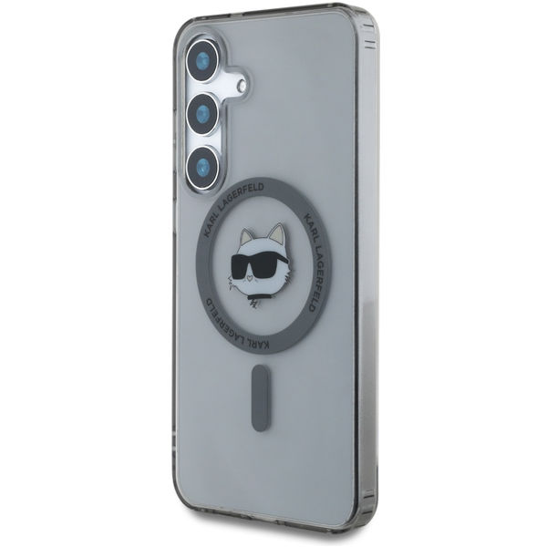 Karl Lagerfeld - IML MagSafe (KLHMS25SHLSCHK) - Samsung Galaxy S25 - Choupette`s Head