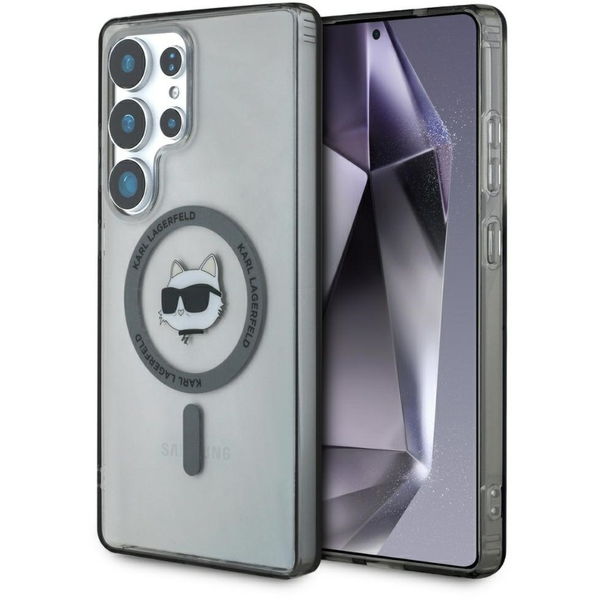 Karl Lagerfeld - IML MagSafe (KLHMS25LHLSCHK) - Samsung Galaxy S25 Ultra - Choupette`s Head