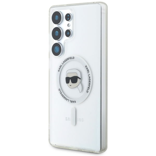 Karl Lagerfeld - IML MagSafe (KLHMS25LHLSKIH) - Samsung Galaxy S25 Ultra - Karl`s Head
