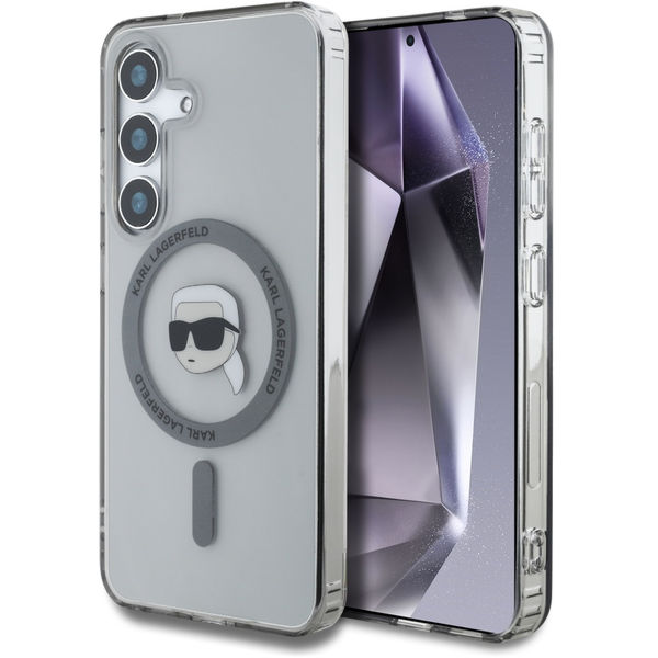 Karl Lagerfeld - IML MagSafe (KLHMS25SHLSKIK) - Samsung Galaxy S25 - Karl`s Head