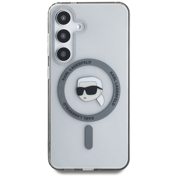 Karl Lagerfeld - IML MagSafe (KLHMS25SHLSKIK) - Samsung Galaxy S25 - Karl`s Head
