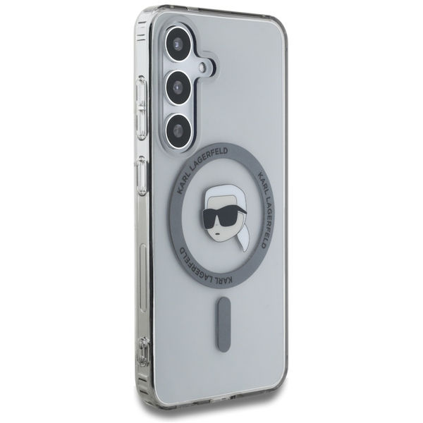 Karl Lagerfeld - IML MagSafe (KLHMS25SHLSKIK) - Samsung Galaxy S25 - Karl`s Head